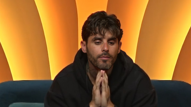 גלעד פרץ ברגע ההדחה (צילום: באדיבות רשת 13)