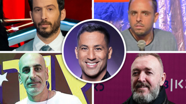 דניאל חן, שחר חסון, עידו רוזנבלום, שלום אסייג, קובי מימון  (צילום: אסף לב,ערן לוי,אבשלום ששוני, פלאש 90,צילום מסך טדי,גבריאל בהרליה, באדיבות כאן)