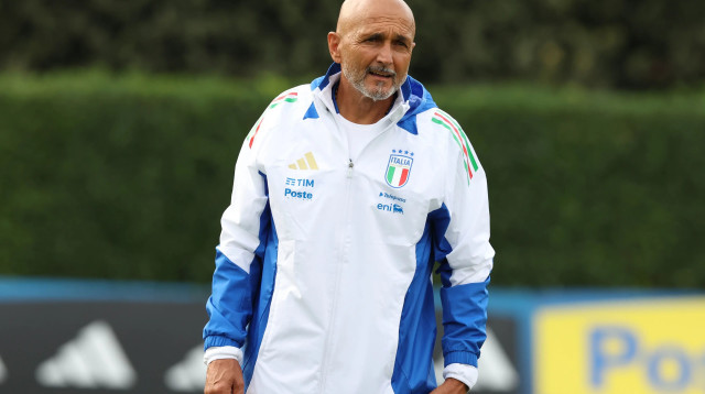 לוצ'אנו ספאלטי, מאמן נבחרת איטליה (צילום: GettyImages, Claudio Villa)