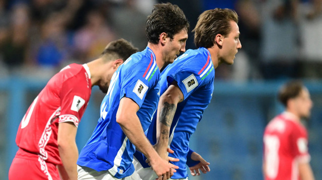 אנדראה קמביאזו שחקן נבחרת איטליה (צילום: רויטרס)