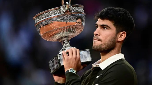 גרנד סלאם חמישי, רולאן גארוס שני. אלקראס (צילום: GettyImages)