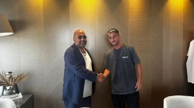 בן שימול ואברמוב (צילום: אתר רשמי, האתר הרשמי של בית"ר ירושלים)