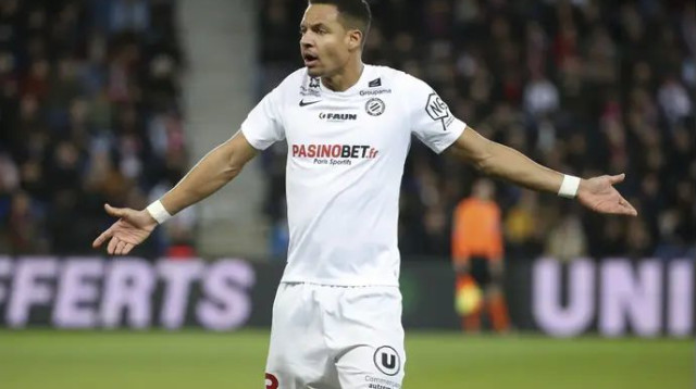 דניאל קונגרה במדי מונפלייה (צילום: GettyImages)