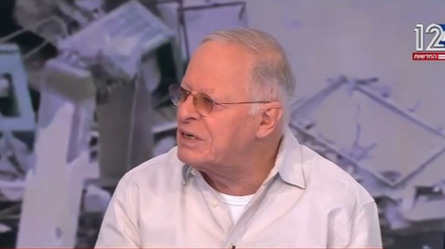 אהוד יערי בחשיפה בחדשות 12 (צילום: צילום מסך חדשות 12)