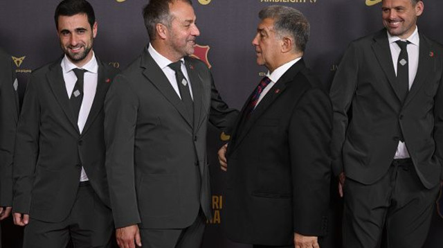 לאפורטה ופליק (צילום: Anadolu)