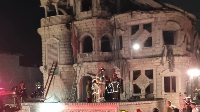 פגיעה ישירה בטמרה בצפון  (צילום: כב"ה)