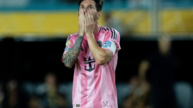 ליאונל מסי, אינטר מיאמי (צילום: GettyImages, Sebastian Frej)