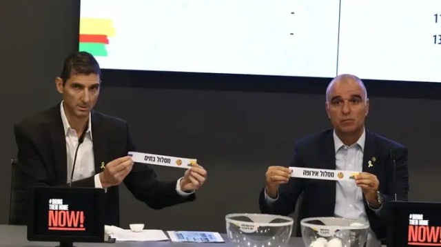 הרבה קבוצות, מעט אצטדיונים. הגרלת המשחקים במשרדי המנהלת (צילום: שלומי גבאי)