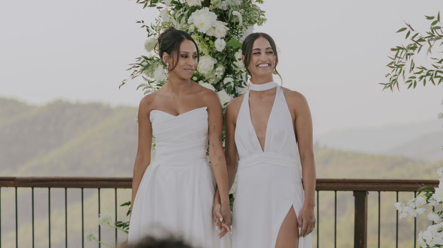 ירדן ג'רבי ועדי אמבר - החתונה (צילום: חן לוי)