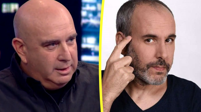 ניר דבורי,  שי גולדשטיין (צילום: 103FM,באדיבות קשת 12)