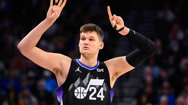 שחקן יוטה ג'אז ווקר קסלר (צילום: GettyImages, Alex Goodlett)