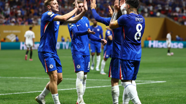 שחקני צ'לסי, קול פאלמר, ליאם דלאפ (צילום: רויטרס)