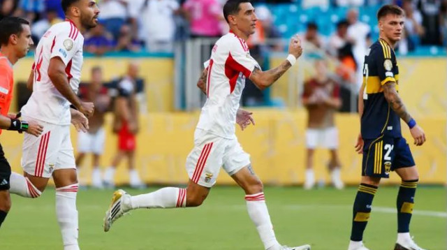 החזיר את בנפיקה למשחק. די מריה (צילום: GettyImages, Martín Fonseca/Eurasia Sport Images)