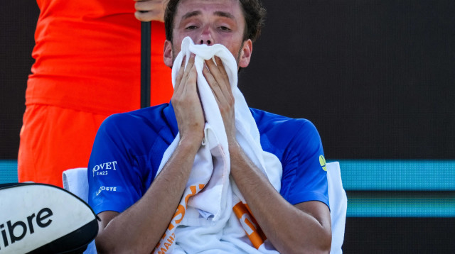 הטניסאי הרוסי דניל מדבדב (צילום: GettyImages, Rene Nijhuis/MB Media)