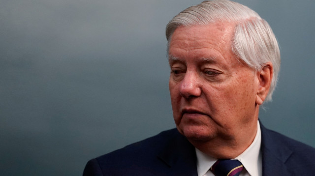 לינדזי גרהאם (צילום: REUTERS/Nathan Howard)