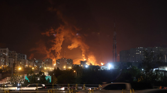 תקיפה באיראן (צילום: Majid Asgaripour/WANA (West Asia News Agency) via REUTERS)