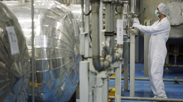 מתקן גרעיני באיראן (צילום: רויטרס)