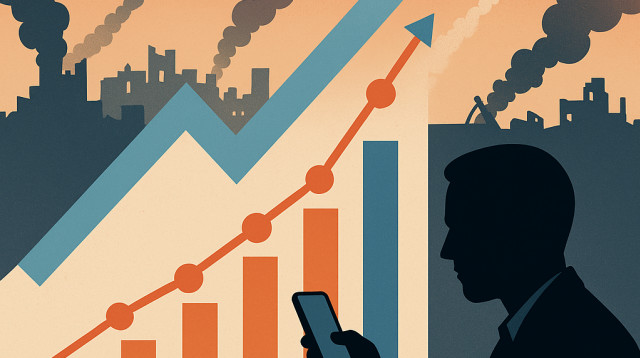 בורסה (צילום: AI)