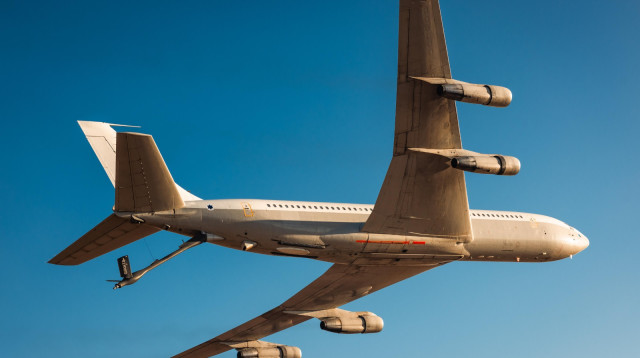 מטוס תדלוק של חיל האוויר (צילום: דובר צה"ל)