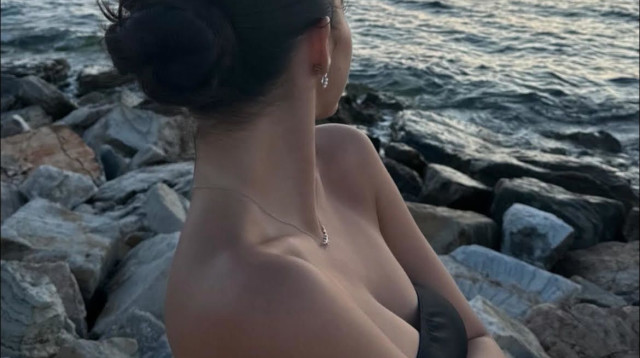 הבת זוג החדשה של הבן של רונאלדו? (צילום: אינסטגרם)