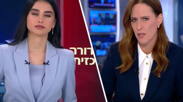 יונית לוי, מגי טביבי (צילום: צילום מסך חדשות 12,צילום מסך ערוץ 14)