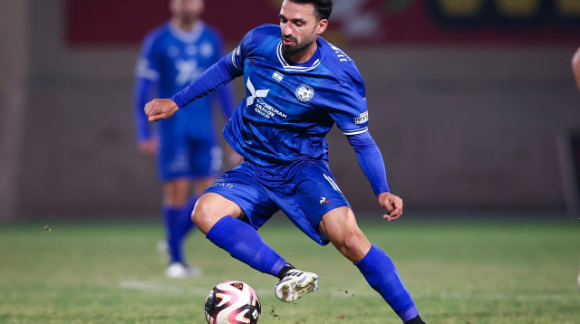 שחקן עירוני טבריה, מיכאל אוחנה (צילום: מאור אלקסלסי)