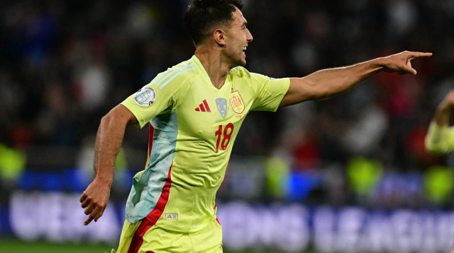 מרטין סובימנדי, שחקן נבחרת ספרד (צילום: GettyImages, TOBIAS SCHWARZ/AFP)