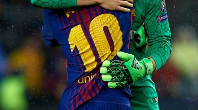 מארק-אנדרה טר סטגן וליאו מסי בימים היפים של השוער (צילום: Manuel Queimadelos Alonso)