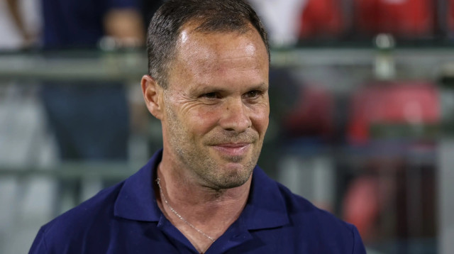 מאמן מכבי פתח תקוה, נועם שוהם (צילום: קובי אליהו)