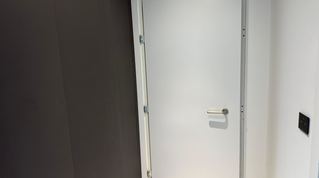 ממ"ד. בנוי למנוע חדירה של הדף (צילום: ד"ר איתי גל)