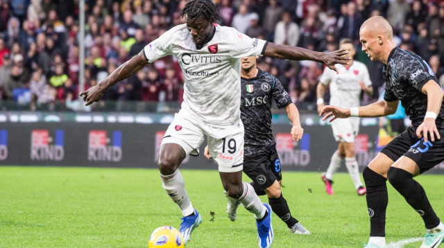 טריבנטה סטיוארט במדי סלרניטנה ב-2023 (צילום: GettyImages, Ivan Romano)