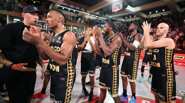 שחקני מונאקו (צילום: GettyImages, VALERY HACHE/AF)