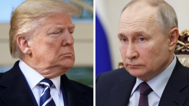 טראמפ, פוטין (צילום: REUTERS/Kevin Lamarque,Sputnik/Gavriil Grigorov/Pool via REUTERS,Sputnik/Gavriil Grigorov/Kremlin via REUTERS)