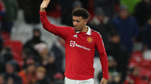 ג'יידון סאנצ'ו, שחקן מנצ'סטר יונייטד (צילום: רויטרס)