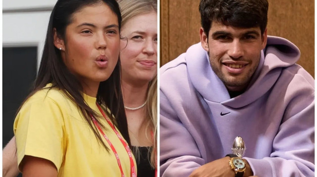 אמה רדוקאנו, קרלוס אלקראס (צילום: GettyImages)