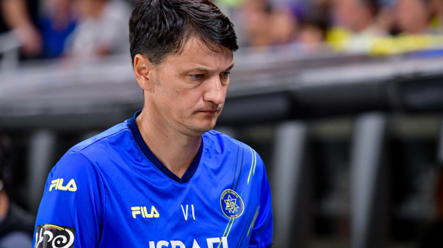 בנה קבוצה לעונה אירופית. איביץ' (צילום: אריאל שלום)