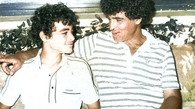 שחר אריאל, מאיר אריאל (צילום: אלבום משפחתי)