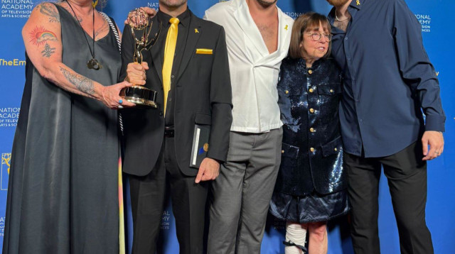 "עוד נחזור לרקוד" זוכה בפרס האמי (צילום: NATAS)