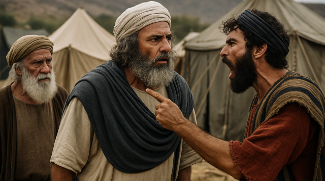 פרשת השבוע קרח (צילום: AI)