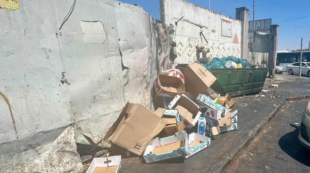 זבל בנצרת (צילום: בתיה גלעדי)