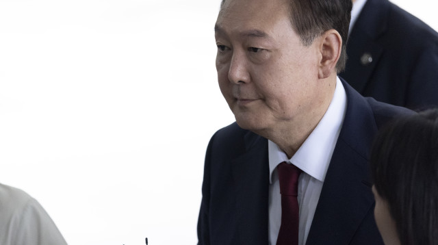 נשיא דרום קוריאה לשעבר יון סוק-יאול (צילום: רויטרס)