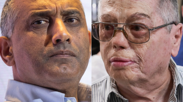 אמנון אברמוביץ', דדי שמחי (צילום: אבשלום ששוני,יונתן זינדל, פלאש 90)