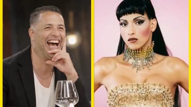 דנה אינטרנשיונל ונדב אבוקסיס (צילום: באדיבות קשת 12,אליקס מלכה)