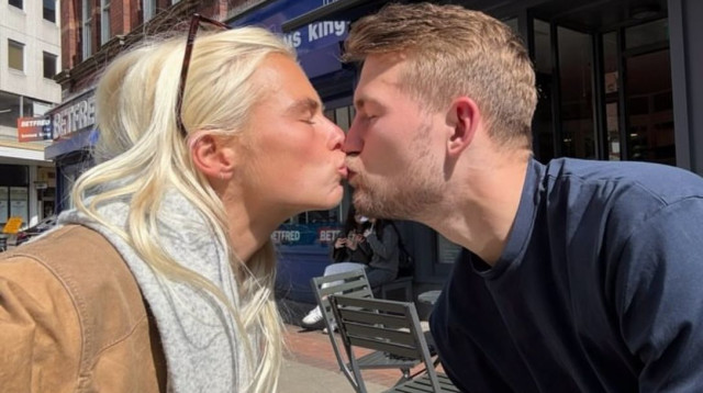 מתיאס דה ליכט ואניקי מולינר (צילום: אינסטגרם)