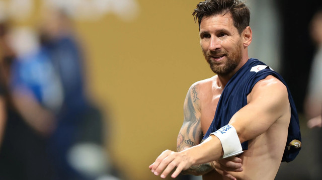 ליאונל מסי, שחקן אינטר מיאמי (צילום: GettyImages)