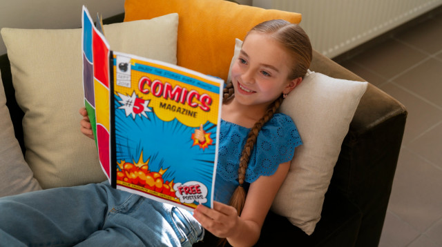 עיתון לילדים: עולם קסום של ידע והנאה (צילום: FREEPIK)