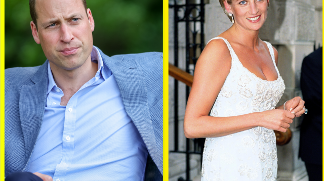 הנסיכה דיאנה והנסיך וויליאם (צילום: Getty images)