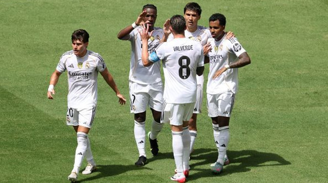 שחקני ריאל מדריד (צילום: Sandra Montanez)