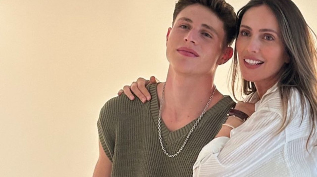 מלי לוי ובנה נועם גרשון (צילום: מתוך אינסטגרם)