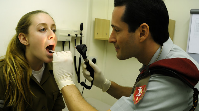 רופא צבאי. המרפאות הצה"ליות יחוברו לתיק הרפואי (צילום: מעריב אונליין)